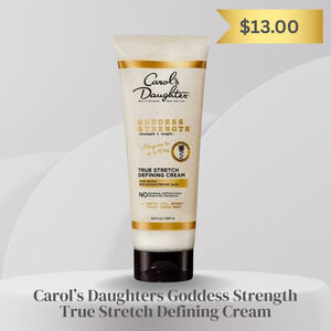 Carol's Daughter Goddess Strength True Stretch Defining Hair Cream. New! Sealed!